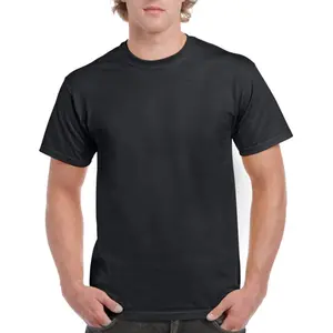 Camiseta de 100% algodão macio para homens, camiseta de alta qualidade com design de logotipo personalizado, alta qualidade