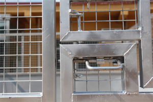 屋根付き亜鉛メッキポータブルホースストールパネル - Product Image 4