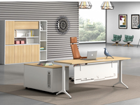 Pied de table de bureau moderne en métal, bureau de direction facile à assembler, bureau d'ordinateur modulaire