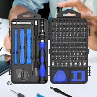 Kit de tournevis de précision 117 en 1, embouts magnétiques professionnels en acier chromé pour téléphones, ordinateurs portables, ordinateurs, montres, électronique
