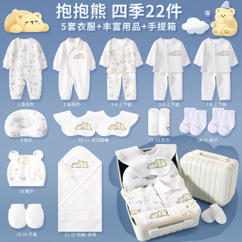 Four Seasons Hug Bear 22 piece Set (maleta)