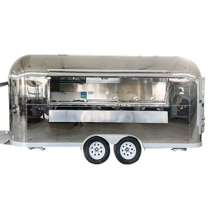 Remorque de restauration rapide mobile haut de gamme camion de crème glacée café kiosque chariot de nourriture camions de vente de rue à vendre - Product Image 1