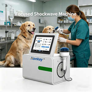 New Model 0-66mm Depth 1-10Hz Frequency Adjustable Pulse Professional Use Body Wellness Focus <b>Shockwave</b> <b>Machine</b> - Product Image 1