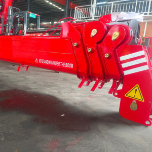 Grúas Telescópicas Hidráulicas de Acero Shenbai <span class=keywords><strong>HG700</strong></span> de 8, 10 y 12 Toneladas, Grúas Telescópicas Rígidas Profesionales para Camiones - Product Image 1