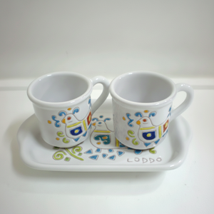 Lui e le sue tazze di ceramica per coppie o amici - Product Image 1