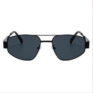 Classic Retro Double Bridge Metal Frame <strong>Sunglasses</strong> for Men Women <strong>Tinted</strong> Lens Fashion Eyewear Wholesale Custom Design - Product Image 3
