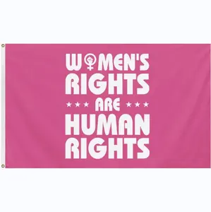 3x5 Ft Women's Right Are Human Rights Flags My Body My Choice Flags Banner For Event Indoor and Outdoor Decor