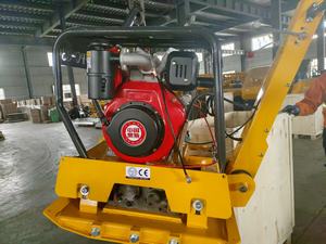 Super Promotion compacteur de plaque vibrante de Surface de route bidirectionnelle HZR330 moteur de noyau de Machine de Construction poussé à la main 13HP - Product Image 5