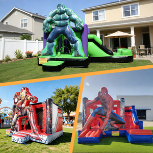 Qiyi Spider-man - Castillo Inflable de PVC con Tobogán, Color Personalizado, Garantía de 2 Años, Capacidad para 6 Personas - Product Image 5