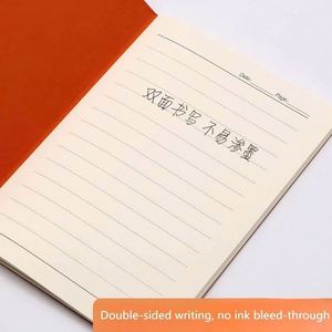 <b>A5</b> Modern Multifunction Notebook Diary <b>Notepad</b> Stitching Binding Soft Copybook 30 Sheets Colorful Paper Custom Printing Exercise - Product Image 4