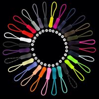 Tiradores de Cremallera Personalizados con Deslizadores de Bloqueo Automático de PVC Suave 3D en Relieve, Color Personalizado de Alta Calidad para Ropa y Bolsos