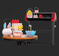 Máquina de Corte de Contornos Automática de Alta Precisión D24, Plotter de Corte de Vinilo de 28 Pulgadas (720 mm) para Corte de Adhesivos