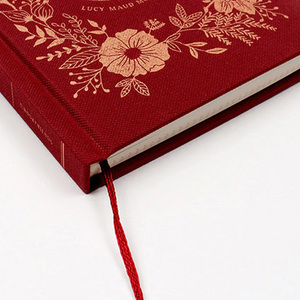 Top Venda A5 Hardcover Daily Journal Business Organizer Tecido Espiral Impresso Amostra Grátis Atacado Gift Diário - Product Image 4