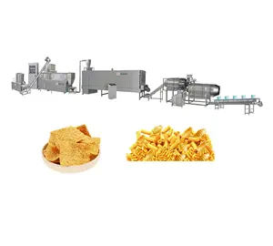 Puffing corn snacks making machine wholesale extrusion puffed snack machine
