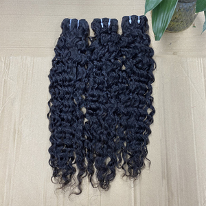 Wholesale 100% Raw Cuticle Aligned Virgin Human Hair Water Wave 10a 12a Grade Vetinam Human Hair Bundles Vendors - Product Image 2