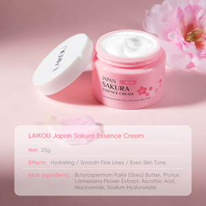 Japan <span class=keywords><strong>Sakura</strong></span> Essence Cream 25g Hydratant Ceramide Soins de la peau hydratants Cosmétiques Vente en gros <span class=keywords><strong>Sakura</strong></span> Crème anti-âge - Product Image 2