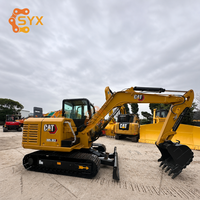Более 20 лет опыта в отрасли: Оригинальный б/у экскаватор Caterpillar CAT 305.5E2, 5 тонн, для муниципальных земляных работ и строительства