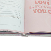 Carnet de Gratitude Personnalisé en Lin, Couverture Rigide A5, Cahier d'Inspiration pour l'Autosoins, Spirale, Bien-être Mental et Pleine Conscience