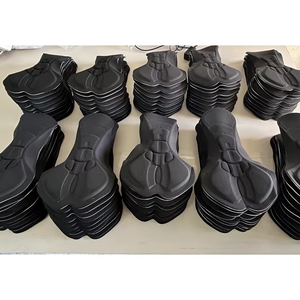 男性用自転車パッド入りショーツアクセサリー 3D クロッチシリコンゲルサイクリングシャモアパッド - Product Image 6