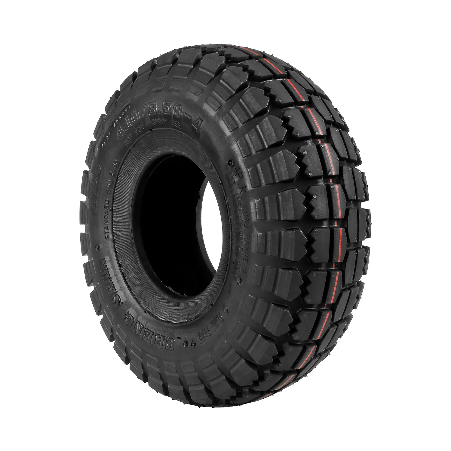 CHENG SHIN -CST 4.10/3.50-4 Off-road Tubeless Capa Pneu para 8,5 polegadas Scooter Elétrica Pneus Balanço Scooter Pneu Acessórios