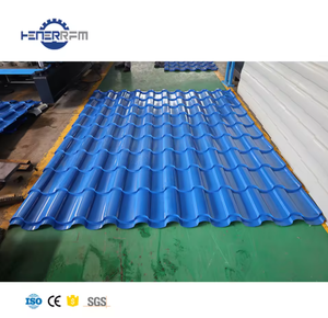 Q 타일 및 단계 유형의 유약 타일 용 금속 지붕 타일 성형 기계 - Product Image 4