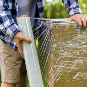 <span class=keywords><strong>Film</strong></span> étirable transparent en LLDPE haute adhérence pour l'emballage de palettes industrielles, <span class=keywords><strong>film</strong></span> d'emballage personnalisé OEM - Product Image 5