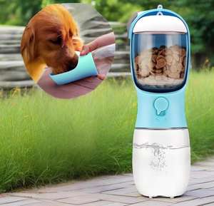 Borraccia Portatile per Cani da Passeggio all'Aperto e Contenitore per Cibo per Cani di Grande Successo Venduta all'Ingrosso dalla Fabbrica - Product Image 1