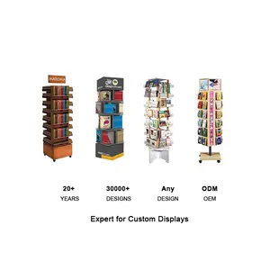 Holz Promotion Commercial Magazine Poster Kinderbuch Display Regal Stand Rack für Buchhandlung Einzelhandel geschäfte