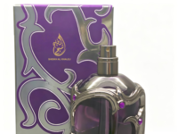 Parfum Arabe de Luxe Violet, Longue Durée, Fruité, Oriental, Boisé, Floral, Flacon Vintage Orné, Liquide 100ml EDP Dubaï