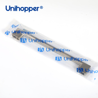 Unihopper moderne ZAMAK or brossé boutons armoire meubles tire poignée polie armoire quincaillerie poignées