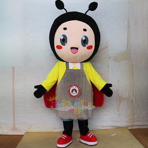 Cartone animato coccinella mascotte <span class=keywords><strong>Costume</strong></span> adulto che cammina peluche animale mascotte <span class=keywords><strong>Costume</strong></span> di natale festa di carnevale di Halloween - Product Image 4