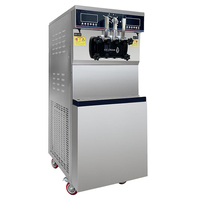 Zachte ijsmachine 48-50L/u Dubbel systeem Mogo ijsbereidingsapparaat Commerciële ijsmachine