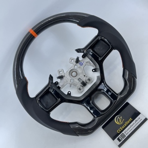 Volant en fibre de carbone véritable professionnel en promotion pour <span class=keywords><strong>Dodge</strong></span> <span class=keywords><strong>Ram</strong></span> 2015/<span class=keywords><strong>DODGE</strong></span> <span class=keywords><strong>RAM</strong></span> 1500 2013-2019/<span class=keywords><strong>Dodge</strong></span> <span class=keywords><strong>Ram</strong></span> <span class=keywords><strong>2022</strong></span> - Product Image 2