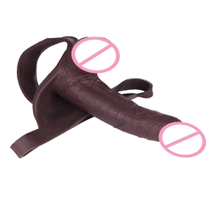 SXXY mutandine in Silicone con realistico Dildo cavo cinturino maschile nero grande pene ext manicotto <span class=keywords><strong>coppia</strong></span> <span class=keywords><strong>Sex</strong></span> <span class=keywords><strong>Toy</strong></span> all'ingrosso - Product Image 6