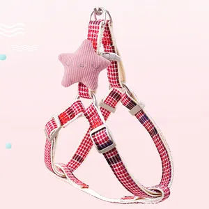 New Hot Sale Pet Supplies Walking the Dog Out Traction Rope Chest Harness Cat Dog Leash