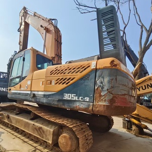 Great Condition Used Hyundai 305LC-9S Excavator 30 Ton Construction Equipment with Original <b>Motor</b> Engine <b>Gear</b> Pump Bearing & PLC - Product Image 1
