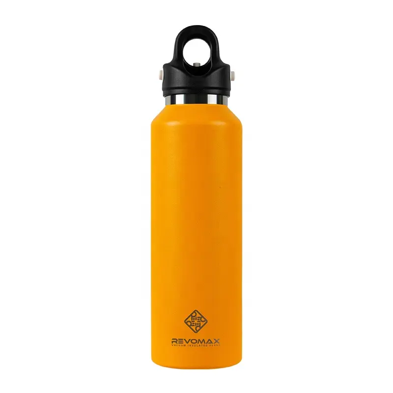 Quick Opening Double Wall Vacuum Insulated Water Bottle Twist-Free Thermos Insulated Flask Portable Travel Mugs for Cold or Hot