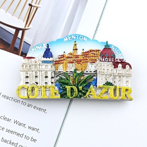 Aimant de réfrigérateur personnalisé avec des monuments français, Tour Eiffel de <span class=keywords><strong>Paris</strong></span>, Provence, lavande, souvenir romantique, cadeau de voyage, vente en gros - Product Image 1