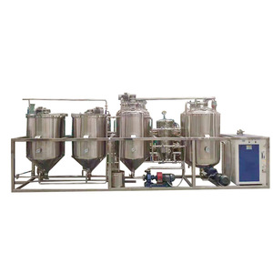 Équipement de raffinage d'huile 300 kg/h pour huile d'arachide, en acier inoxydable, semi-automatique, pour la transformation d'huiles comestibles - Product Image 4