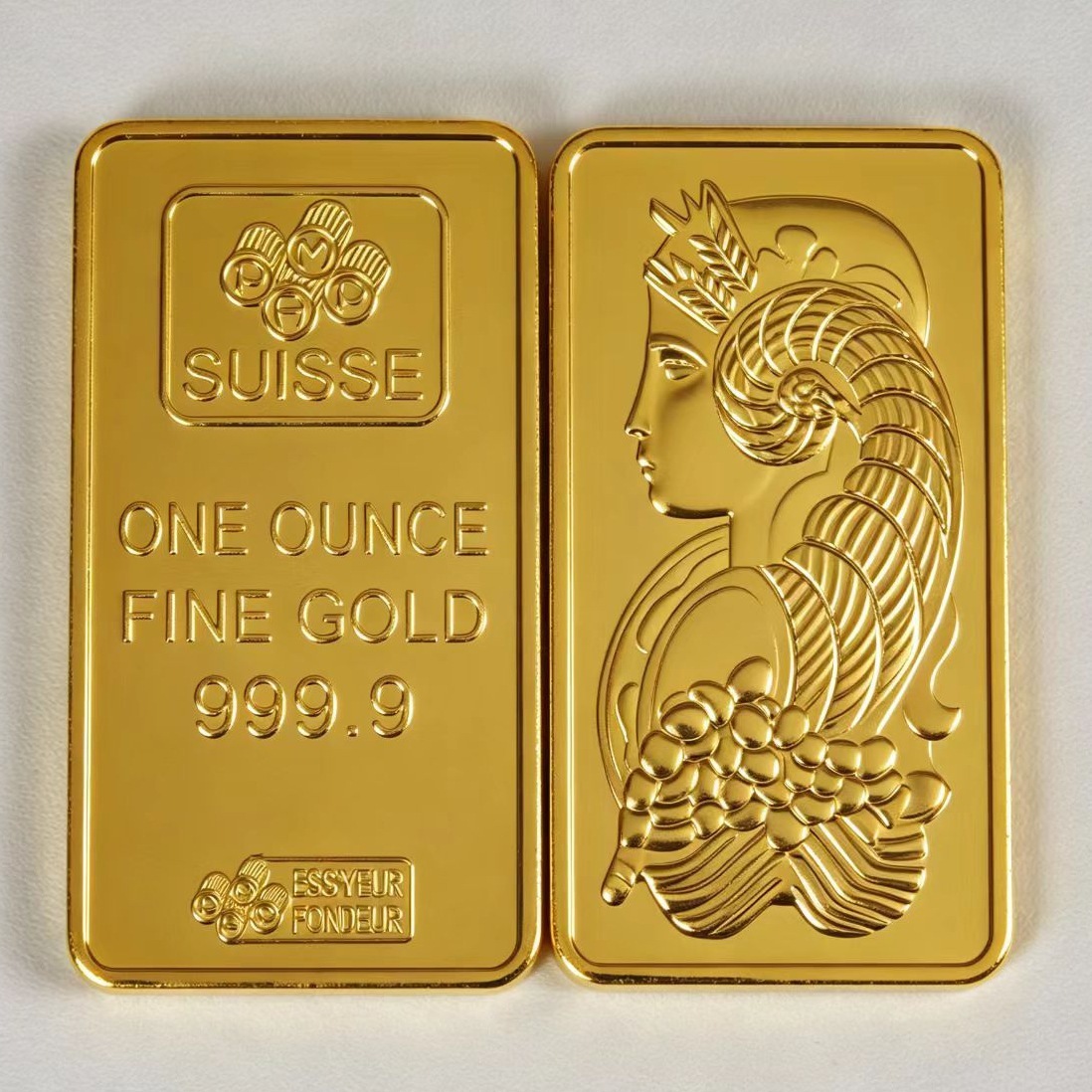 Pépite d'or de beauté suisse