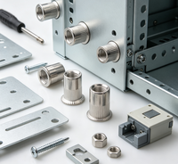 Kit de rivets à tête moletée en acier passif M3 M4 M5 M6 M8 M10 certifiés ANSI et métriques