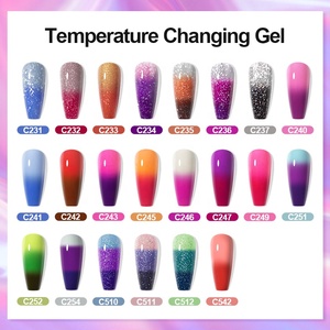 ROSALIND label privé paillettes colorées température couleur changement d'humeur <span class=keywords><strong>semi</strong></span>-<span class=keywords><strong>permanent</strong></span> <span class=keywords><strong>thermique</strong></span> uv gel vernis à ongles pour nail art - Product Image 4