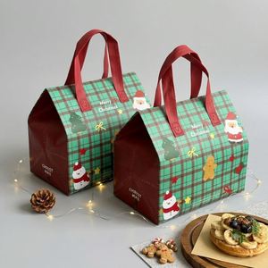 Bolsa Térmica Aislante Personalizada con Logotipo Navideño para Restaurantes y Cafeterías, Bolsa Refrigerante para Alimentos - Product Image 3