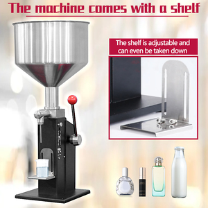 Machine de remplissage de brillant à lèvres de remplissage de pâte manuelle à pression manuelle Yujun 5-50ml pour petite bouteille A03 avec échelle - Product Image 5