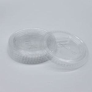 1000 tapas planas de 78mm, 89(90)mm, 92mm, 95mm, 98mm, 107mm, 117mm para vasos PET de 7, 8, 9, 10, 12, 14, 16, 18, 20, 22, 24, 32 oz para bebidas frías - Product Image 2