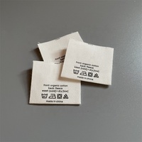Étiquettes en tissu personnalisées avec logo imprimé pour vêtements, étiquettes en satin, en coton, en tissu doux, en damassé, tissées