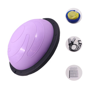 Les balles d'équilibre professionnelles et les demi-balles gonflent la boule de stabilité coussin d'air multifonction noir pour les jouets de yoga pour les enfants - Product Image 6