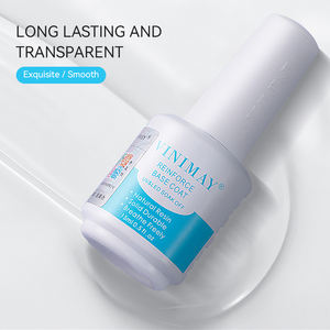 Vinimay vente en gros de haute qualité renforcer la couche de <span class=keywords><strong>base</strong></span> Gel Soak Off Gel de <span class=keywords><strong>base</strong></span> durcir renforcer la réparation plus forte couche de <span class=keywords><strong>base</strong></span> des <span class=keywords><strong>ongles</strong></span> - Product Image 1