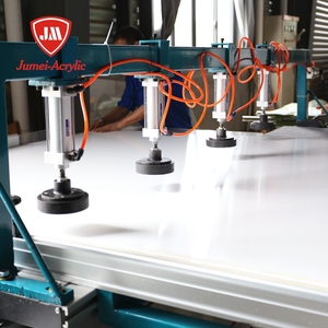 ألواح حائط أكريليك أدوات صحية لوح بلاستيكي أبيض لوح رشاش باك للحمام لإعادة تشكيل خدمة معالجة القطع المخصصة - Product Image 6