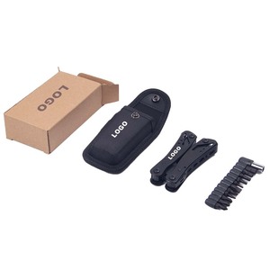 Pinze Pieghevoli Industriali da Esterno 11-in-1 con Lama Seghettata, Multiuso Fai-da-te, in Acciaio Inossidabile, Coltello Tascabile Portatile - Product Image 1